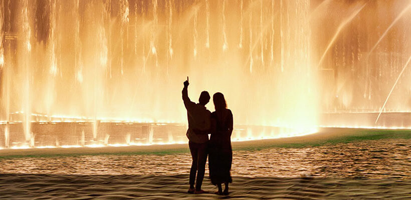 Dubai Fountain Show And Lake Ride