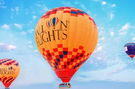 Exotic Sunrise with Balloon Flights From Abu Dhabi